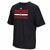 Chicago Bulls Noches Ene-Be-A Practicewear Performance WEM T-Shirt - Black,baseball caps,new era cap wholesale,wholesale hats